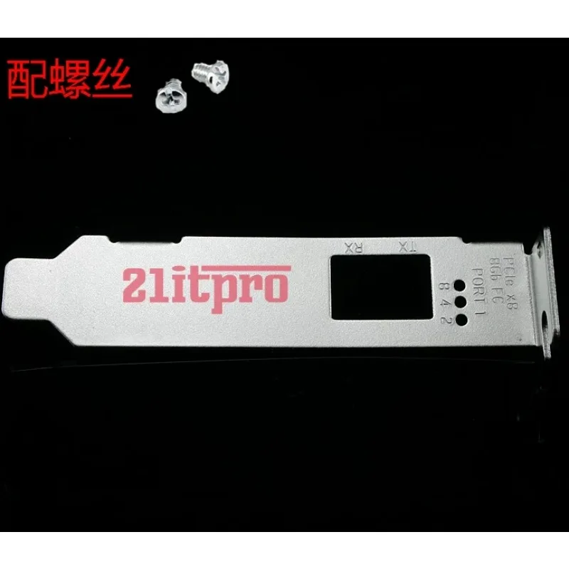 IO I/O Shield Blende for Qlogic 2560 QLE2560 Short Graphics Card Baffle Blank Backplate