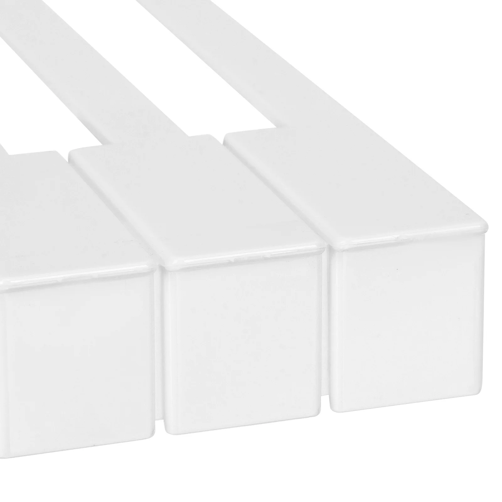 

2pcs Piano Keytops Durable White Acrylic Replacement Parts For Upright Vertical Piano Repair Keyboard Accessories Musical