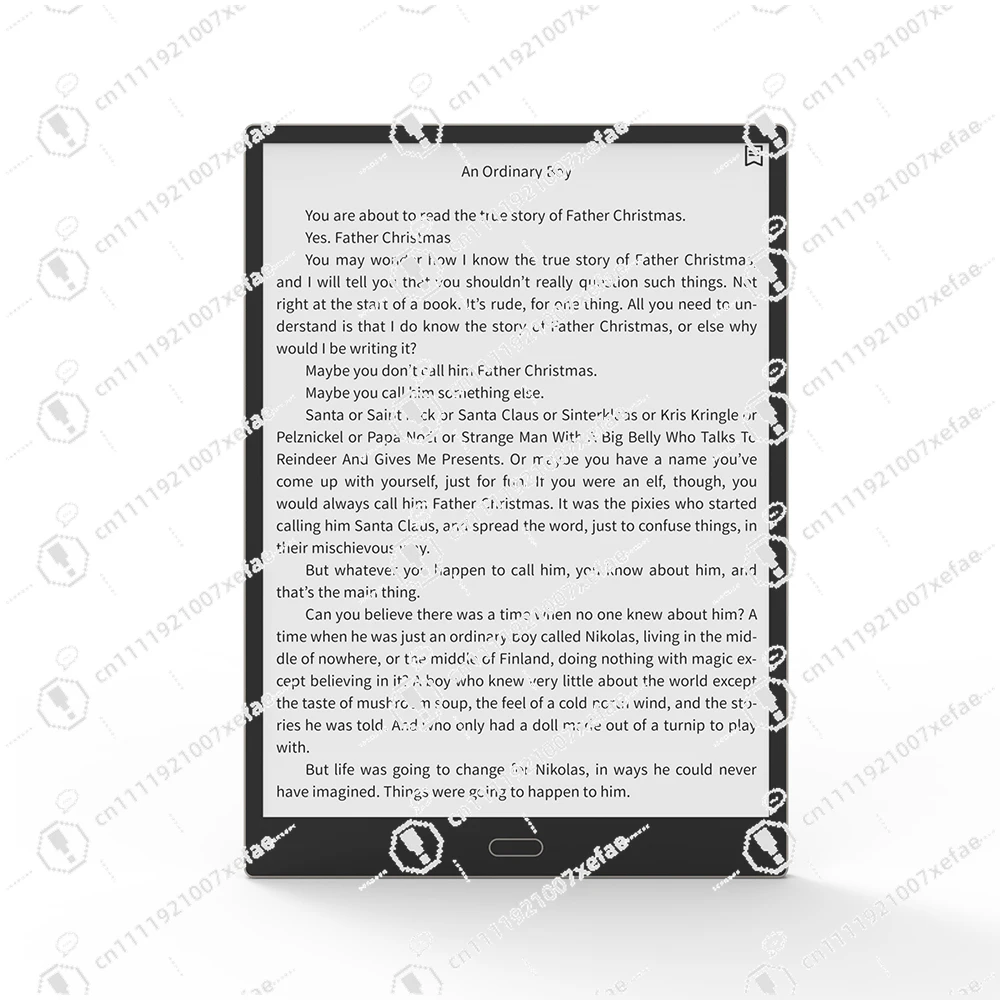 

Ebook Reader 10 inch Eink 200PPI 1200 * 1600 Android 11.0