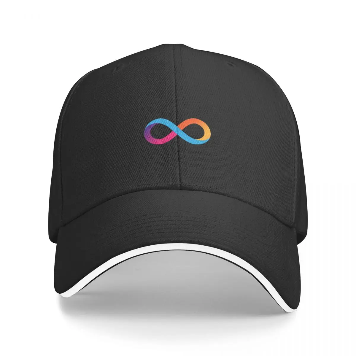 Mobius Rainbow ICP (Internet Computer Protocol) Cryptocurrency Baseball Cap Trucker Cap Anime Golf Men Women's