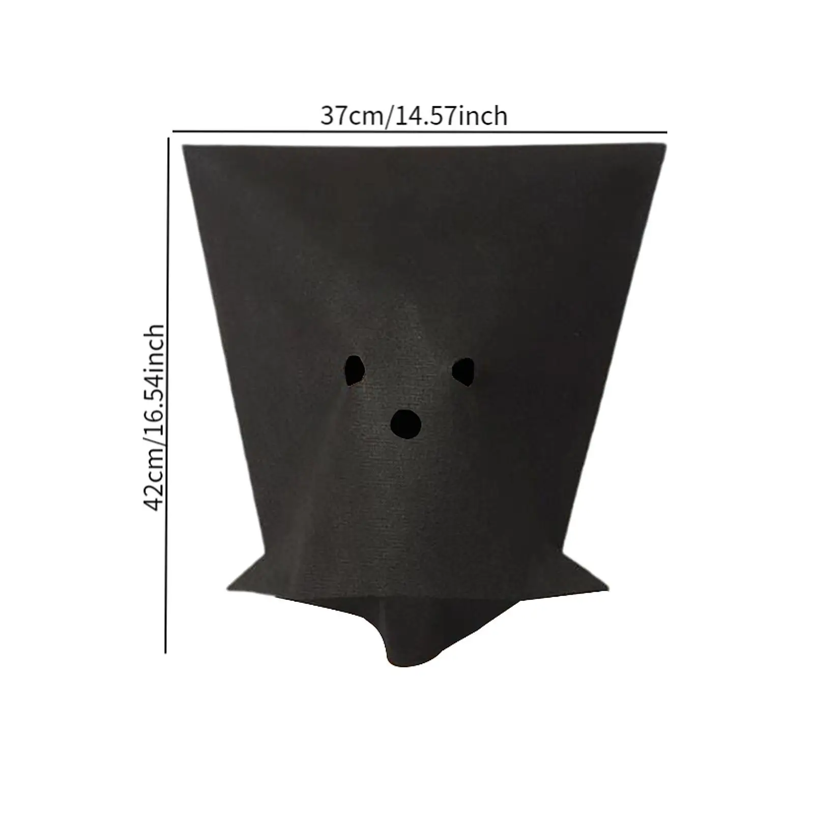 할로윈 코스프레 마스크 헤드 커버 코스프레 헤드기어 블랙 편안한 의상 액세서리 파티 가면 무도회 휴일 테마 파티용