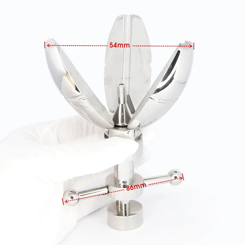 Stainless Steel Anal Plug for Men/Women - Metal Prostate Stimulator, BDSM Butt Training Toy, Weighted Design with Anti-Slip Base