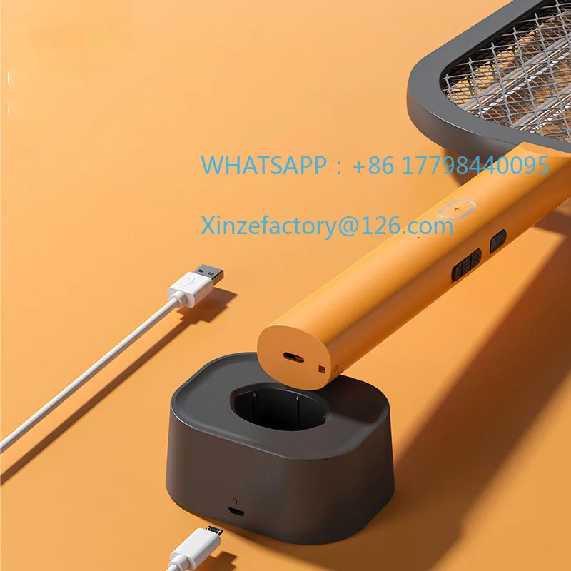 

Customizable New anti-mosquito beat household rechargeable two-in-one mosquito light automatic mosquito flies electric mosquito