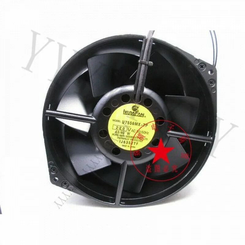 

Y+IKURAFAN U7556MX-TP 220V 43/40W high temperature resistant cooling fan