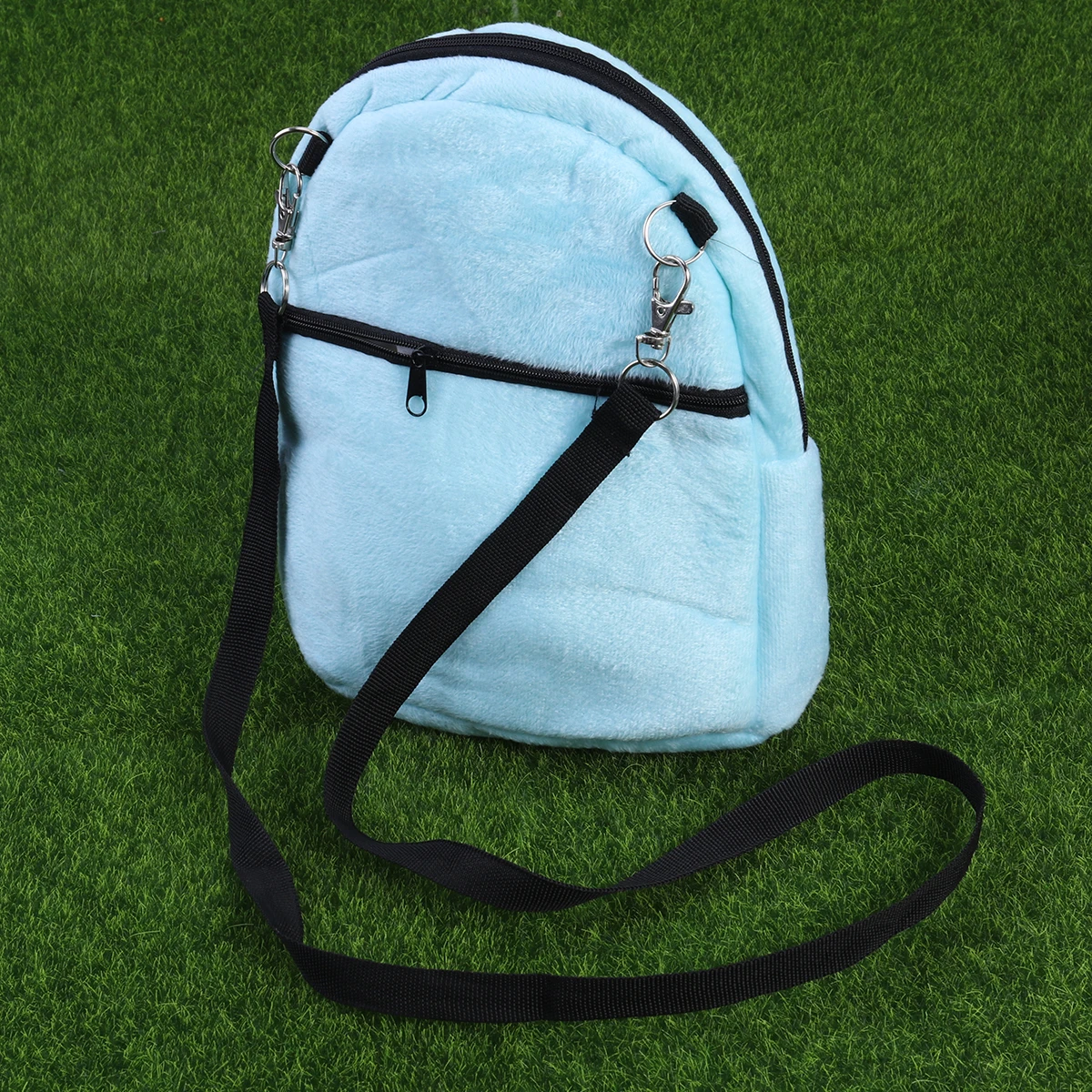 

Pet Carrier Bag Portable Breathable Size L Blue Outgoing Bag for Small Pets Hamsters Guinea Pigs Hedgehogs Dog Carrier