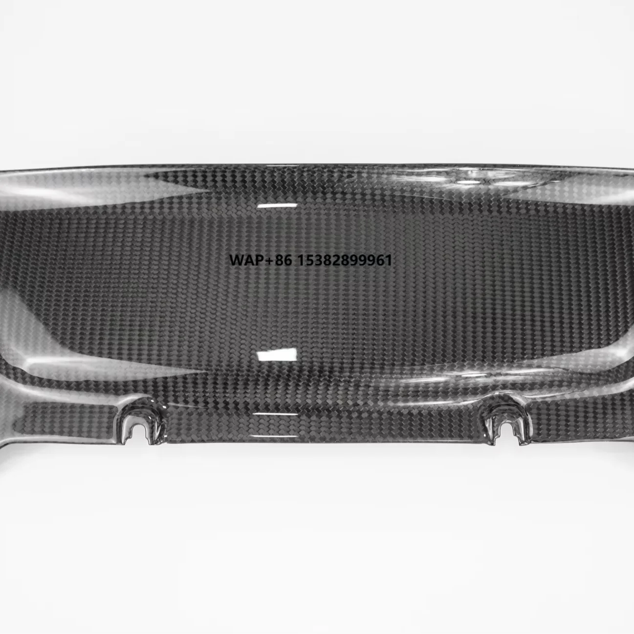 

Glossy Forged Carbon Fiber Motorcycle Headlight Fairing Cowl Black Compatible for Harley 2024 Street Glide