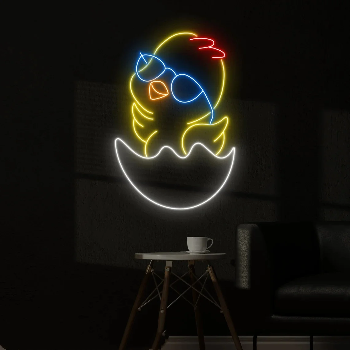 

Cute Baby Chicken Neon Sign Cute Chicken Led Sign Custom Neon Sign Chicken Lover Gifts Farmhouse Decor