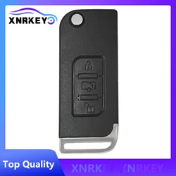 XNRKEY Replacement Remote Key Shell Case Fob 3 Buttons Cover For Indian Mahindra Key No Logo