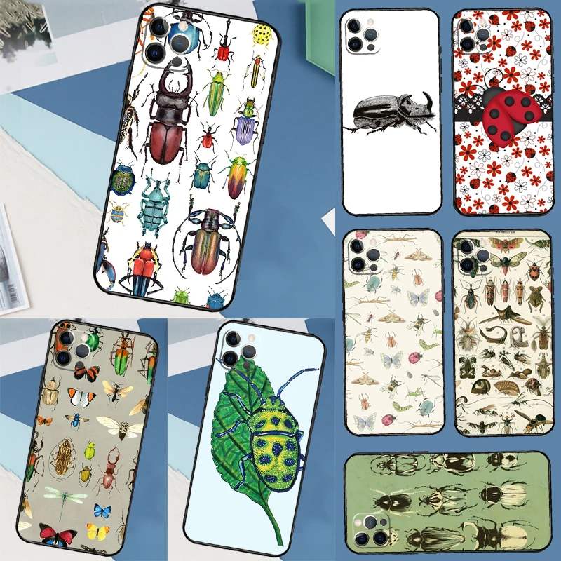 Beetles Insects Case For Samsung Galaxy A52 A32 A12 A56 A36 A16 A54 A34 A14 A13 A33 A53 A15 A35 A55 A17 A37