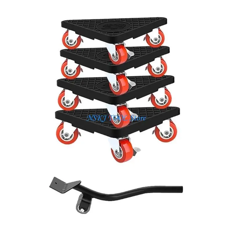 L8RC Furniture Mover وضع Carbon Steel ورافع مع عجلات قابلة للدوران لرفع الأثاث السهل والتحرك