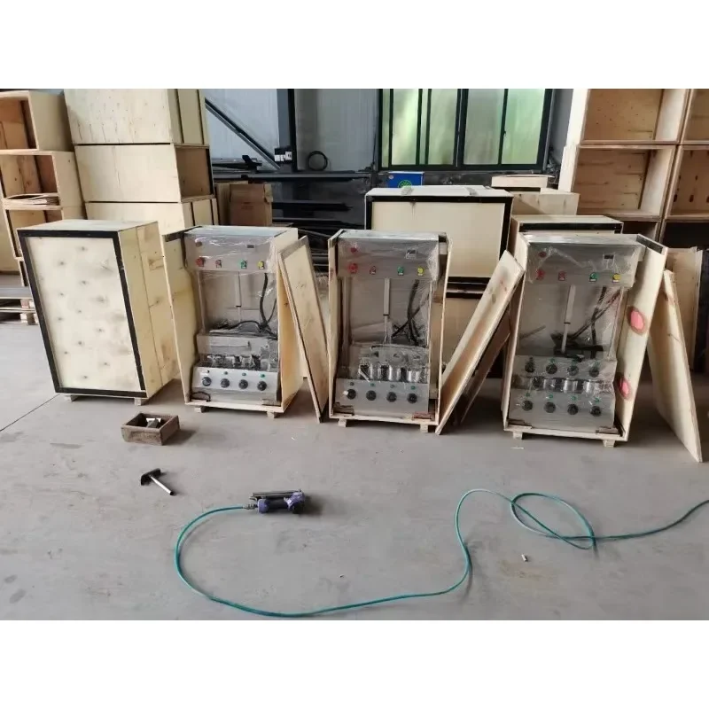 High Quality Automatic Umbrella Pizza Cone Maker Vending Making Machine With 2 Head And Rotary Oven