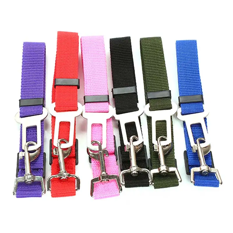 Verstellbarer Sicherheitsgurt für Haustiere (Katze/Hund) im Auto, Fahrzeug-Hundegurt mit Clip, Sicherheitsleine, Hundehalsband, Hundezubehör – Detail 2
