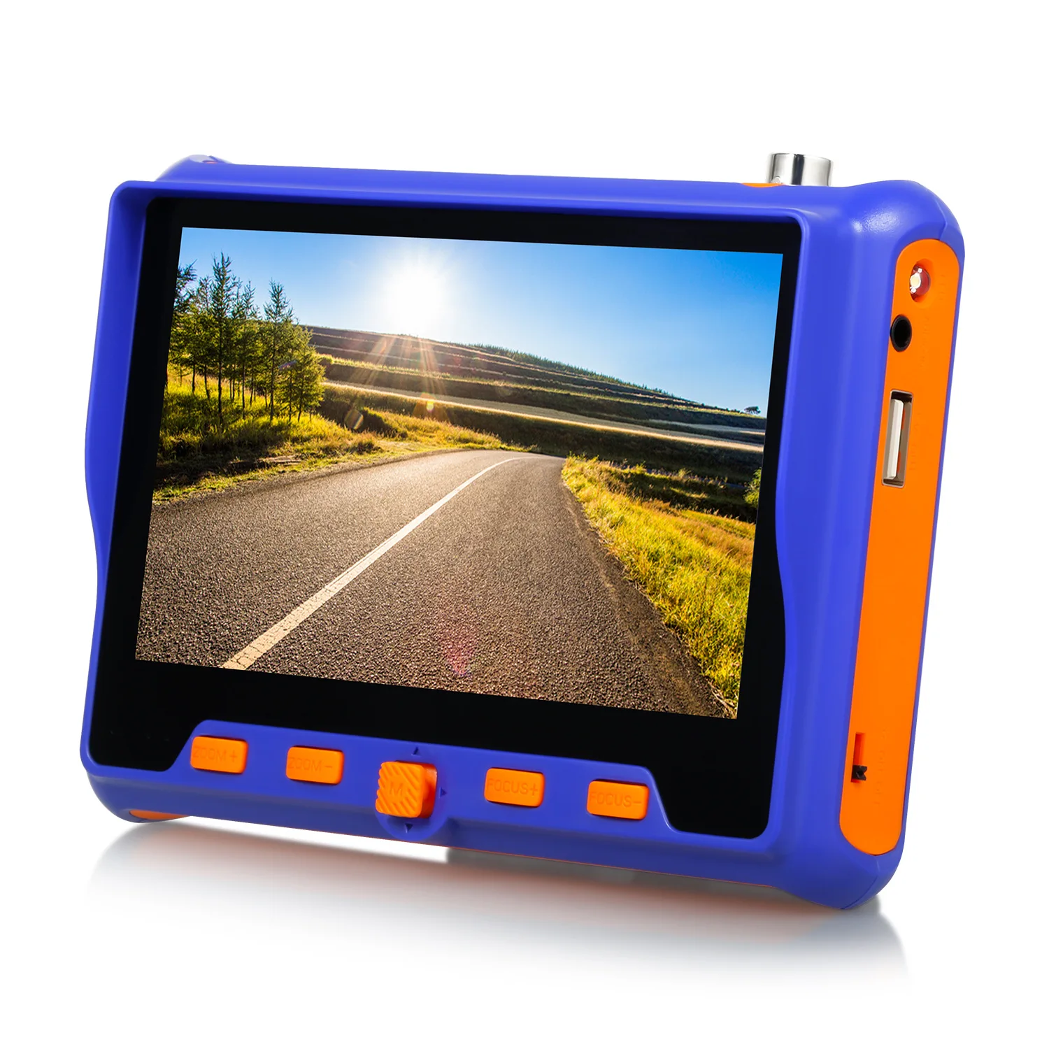 5'' LCD Monitor 6in1  HDMI in &VGA in AHD CVI TVI CVBS Camera tester 720p/ 960P/1080p  /3MP/4MP/5MP/8MP CCTV Tester