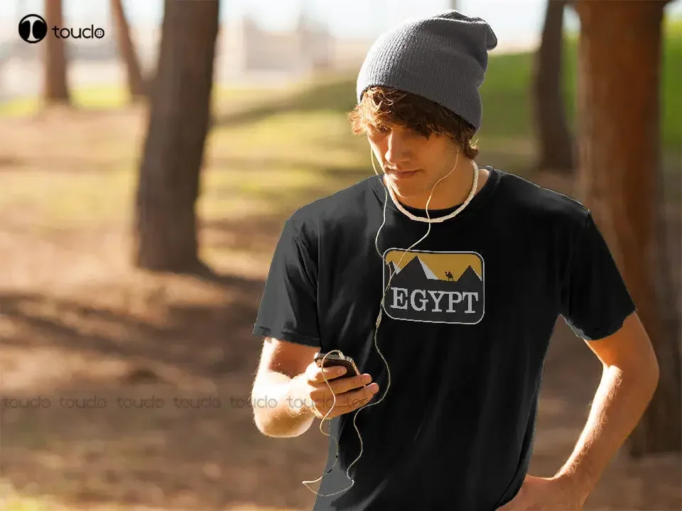 Hot Selling Top Fitness Clothing Tops Male Arab Republic of Egypt T-Shirt - Holiday Brother Son Dad Homme Short Sleeve