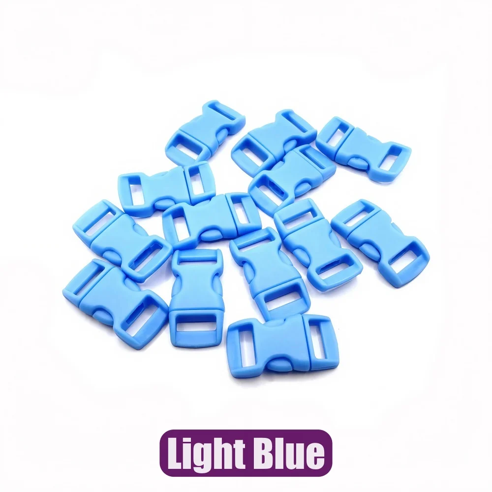 500Pcs Plastic Side Release Buckle for DIY Accessories