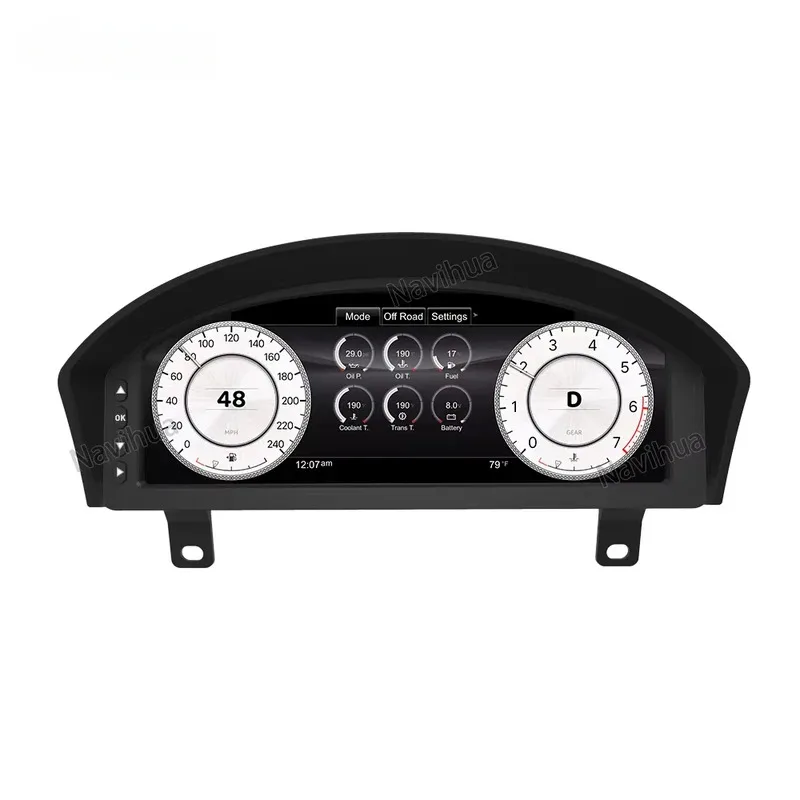 

New Design Car Digital Cluster LCD Dashboard Auto Speedometer Linux System Instrument for Defender 2012-2016
