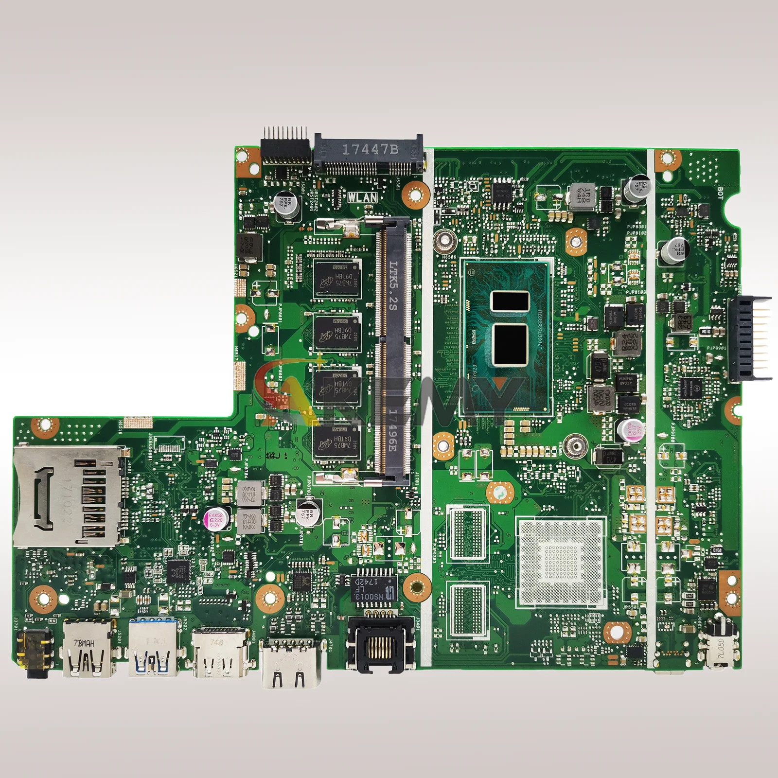 ASUS VivoBook X541UVK A541U A541U X541U R541U X541UJ F541U X541UV X541UAK 메인보드 I3 I5 I7 CPU 용 X541UA 노트북 마더보드