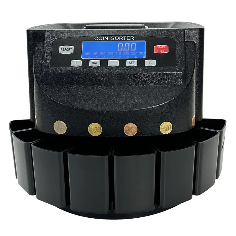 

Coin Sorter, Multinational Coin Counting Machine, Foreign Currency Counting Machine