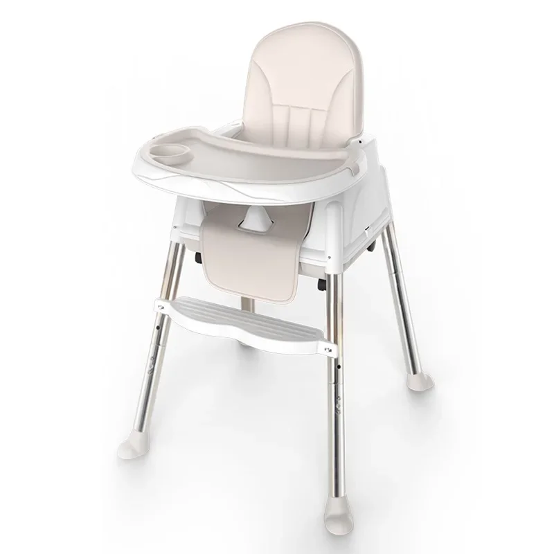 Baby Dining High Chair Baby Folding Portable Dining Chair Home Dining Table Multifunctional Growth Seat Baby