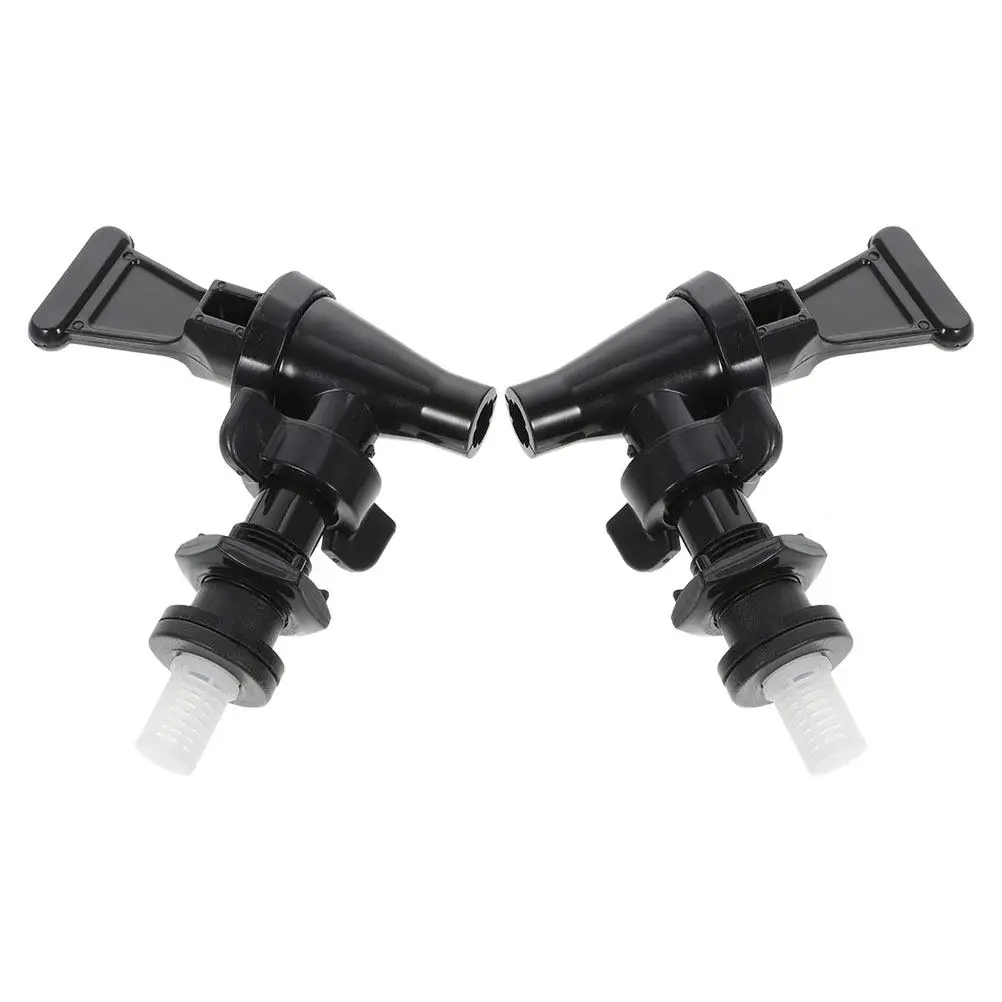 2Pcs Drink Dispenser Spigot Replacement for Milk Tea Bucket Water Jug Cooler Beverage Barrel Tap Easy Install Sturdy Plastic