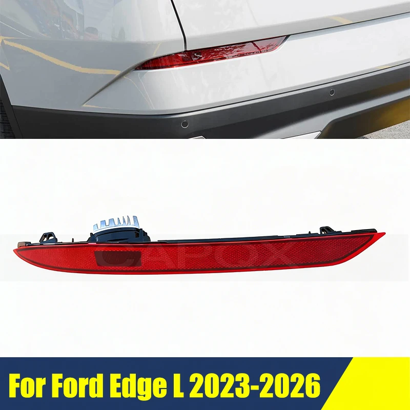 

Rear Bumper Fog Light Brake Light For Ford Edge L 2023-2026 Foglight Foglamp Fog Lamp