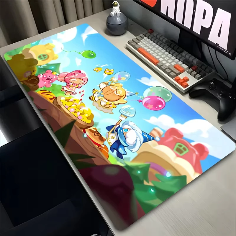 لوحة ماوس مطاطية غير قابلة للانزلاق، خزانة ألعاب الكمبيوتر المحمول، لوحة مفاتيح كوكيز تشغيل المملكة، لوحة مفاتيح مكتبية للكمبيوتر المكتبي، حصيرة ماوس