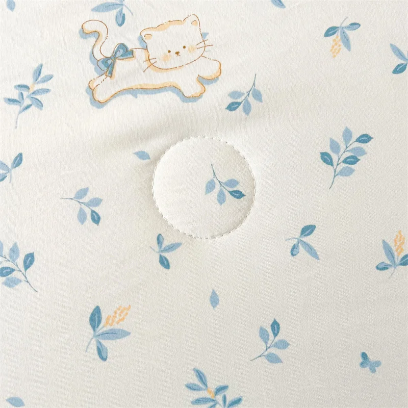 2025 100% لحاف صيفي من القطن صديق للبشرة خفيف الوزن معزي فاخر نمط مطبوع بطانية رقيقة/لحاف/لحاف فائق النعومة