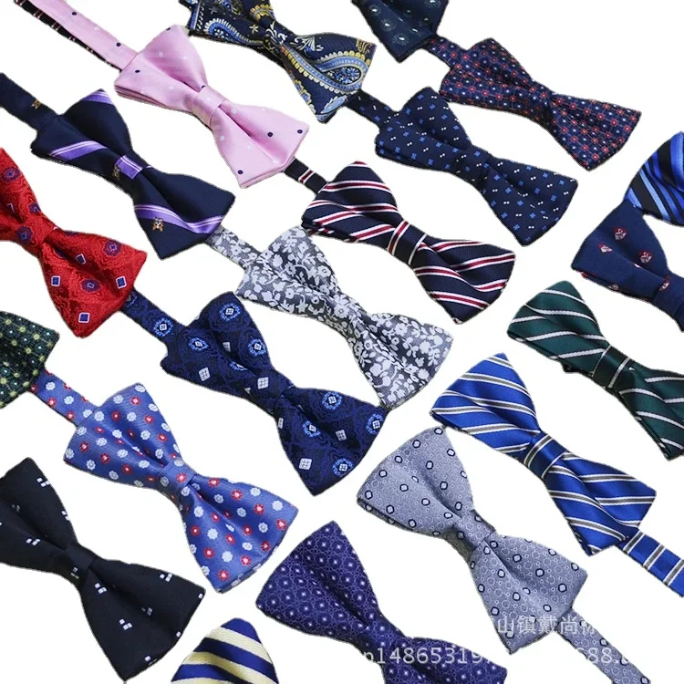 fashion male soil   men's banquet wedding fashion official  business  bow tie great