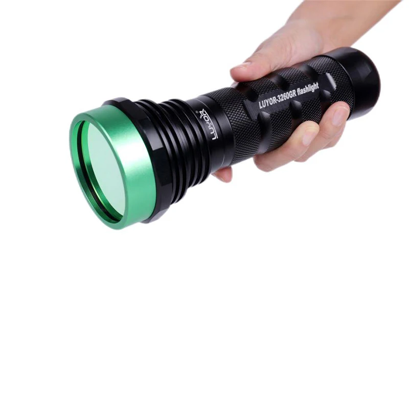 2130L Black Light with 3 High-power 365nm UVA LEDs Black Light Flashlight