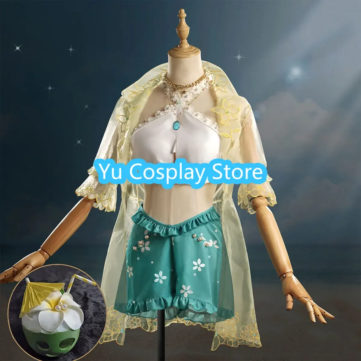 Game Identity V Enchantress Patricia Dorval Cosplay Costume Women Cute Dress Suit Halloween Uniforms Anime Clothing Custom Made