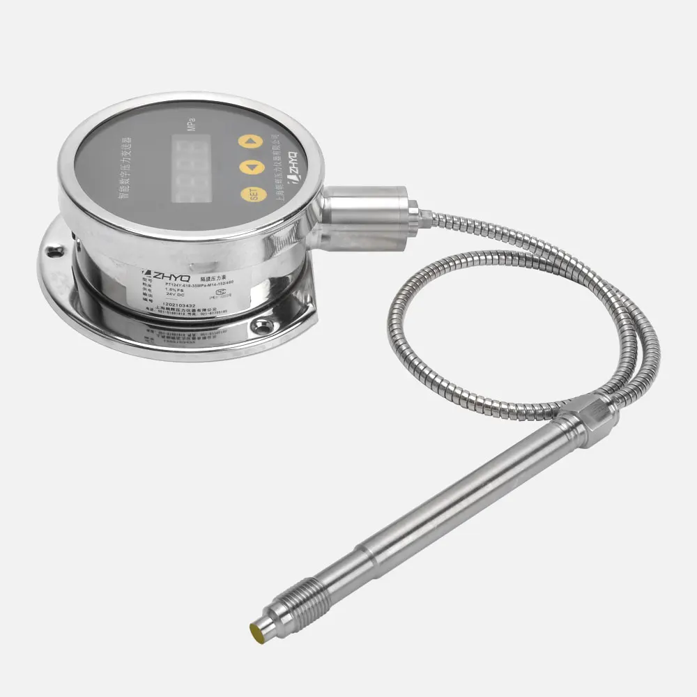 digital melt pressure gauge with 4-20mA output for extruder machinery