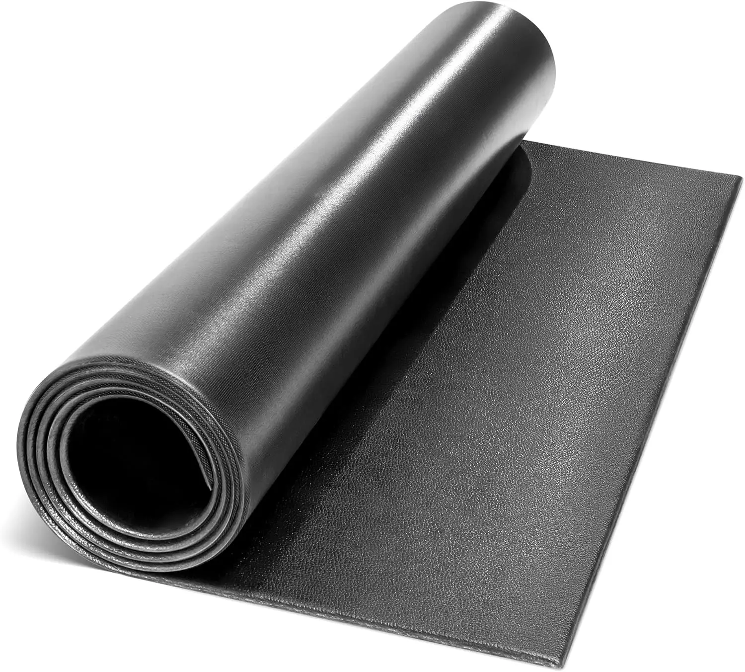 

Fitness Equipment Mat and Floor Protector for Treadmills, Elliptical, Exercise Bikes - 1/4" EVA Foam, Shock Absorbing, Non-Slip