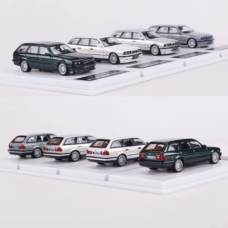 

1:64 5 Series E34 Touring Alpina Alloy Station Wagon Car Model Diecast Metal Classic Retro Car Vehicle Model Simulation Kid Toy