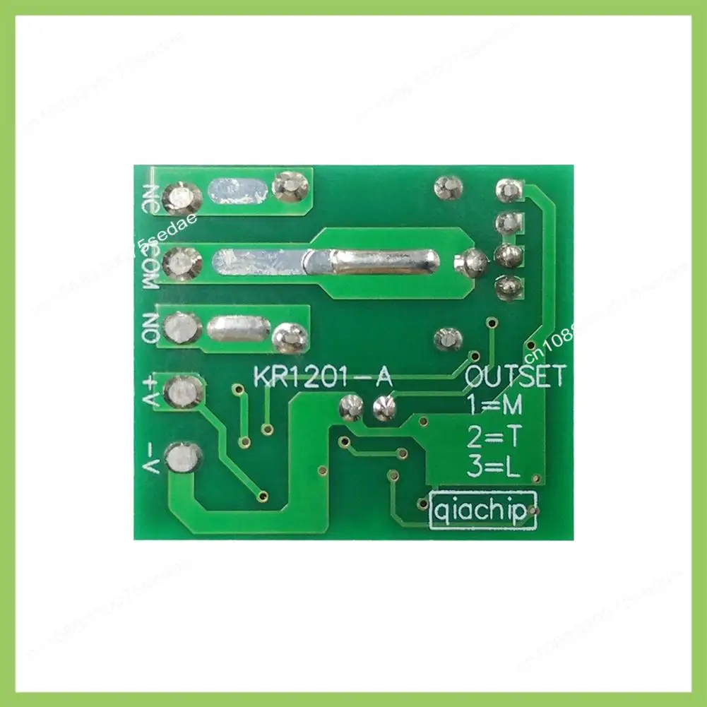 Y19A العالمي لاسلكي للتحكم عن بعد التبديل DC12V 1CH التتابع وحدة الاستقبال RF الارسال 433Mhz الذكية التحكم عن بعد