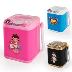 Mini Electric Washing Machine Simulation Upgrade Washing Machine Children Role Play Toys For Girls Gifts