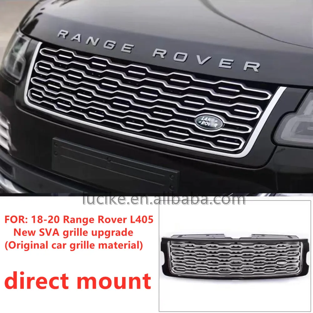 New SVA Front Grille  for Land Rover Range Rover Vogue 2018 - 2022 Upgrade to NEW SVA Range Rover Vogue L405 Parts