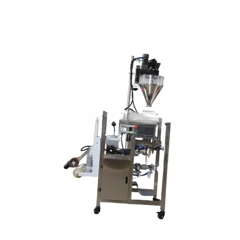 The factory's most popular spiral quantitative powder packaging sealing machine