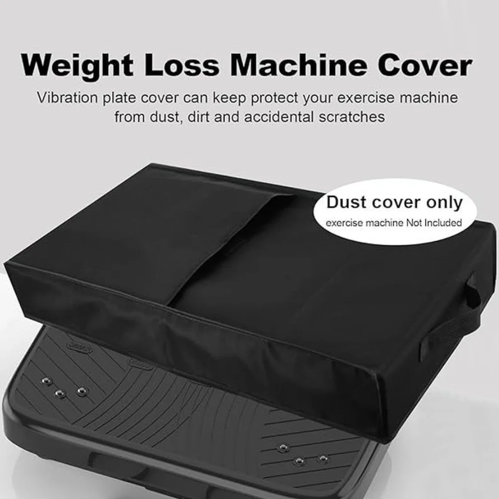 Funda Protectora para Plataforma Vibratoria, Cubierta Antipolvo para Máquina de Ejercicios, Plataforma Vibratoria 210D 420D