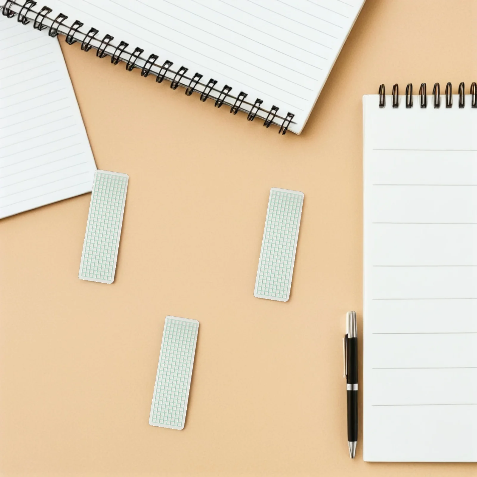 

40 Pcs Thin Colored Tape Scrapbooking White Board Planner Boards Light Green Washi Cards