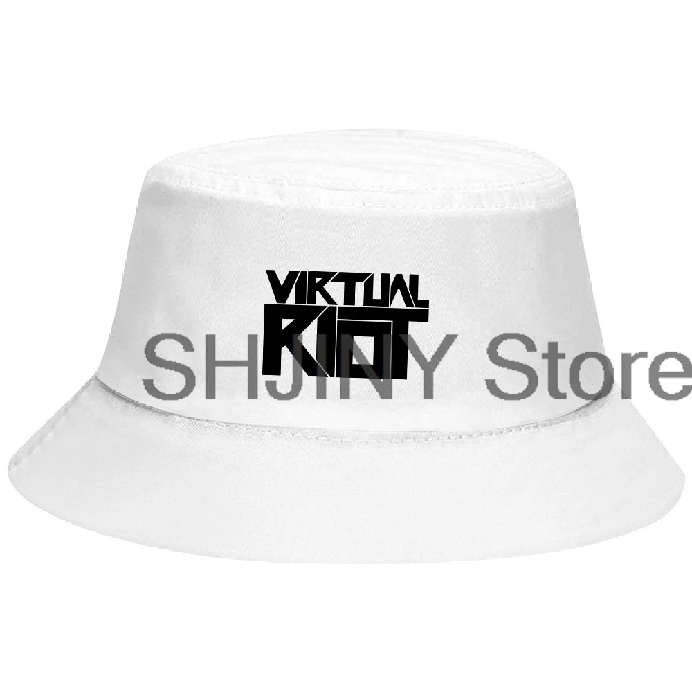 Virtual Riot Tour 2024 Bucket Hats Women Men Fisherman Hat Outdoor Fishing Hiking Hip Hop Beach Caps