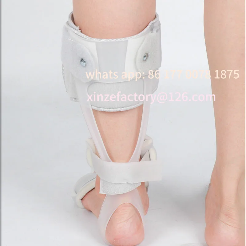 

Настраиваемый медицинский ортез для коррекции состояния стопы при синдроме отвисающей стопы (1 пара) - Поддержка голеностопного сустава и стопы - Шина-ортез для ходьбы