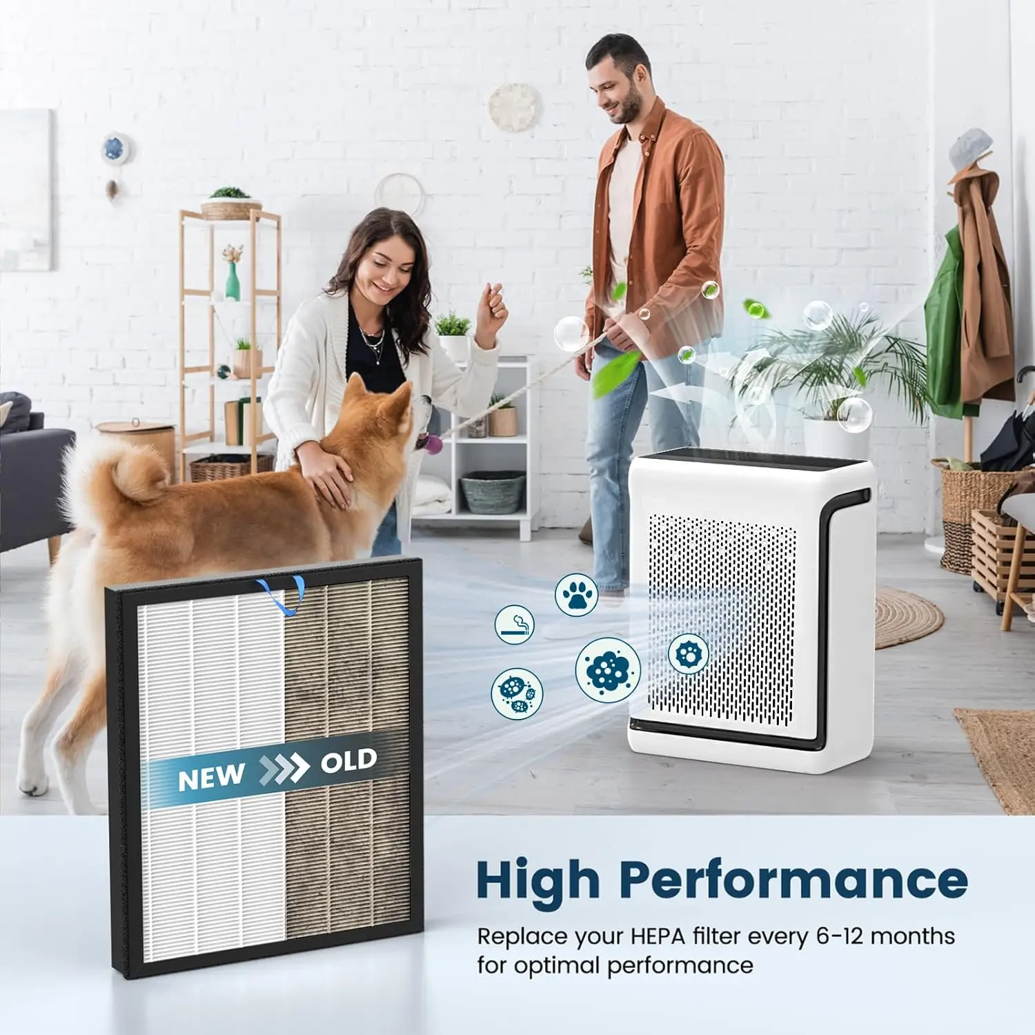 Vital 200S Replacement Filter for LEVOIT Vital 200S /Vital 200S-P Air Purifier ,H13 True HEPA and Activated Carbon LRF-V201-YUS view 5