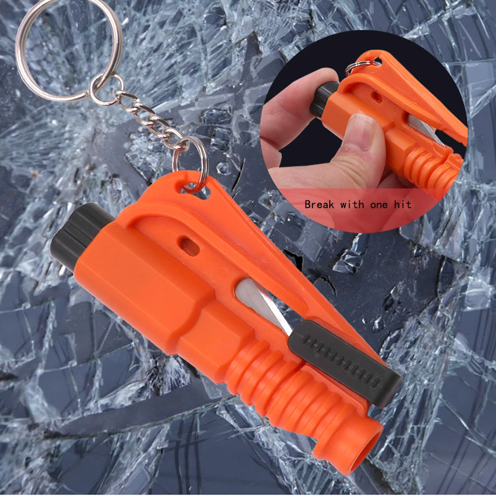 Car Safety Hammer Mini Car with a Multi-functional Escape Hammer to Break the Glass Rescue Hammer Car Window