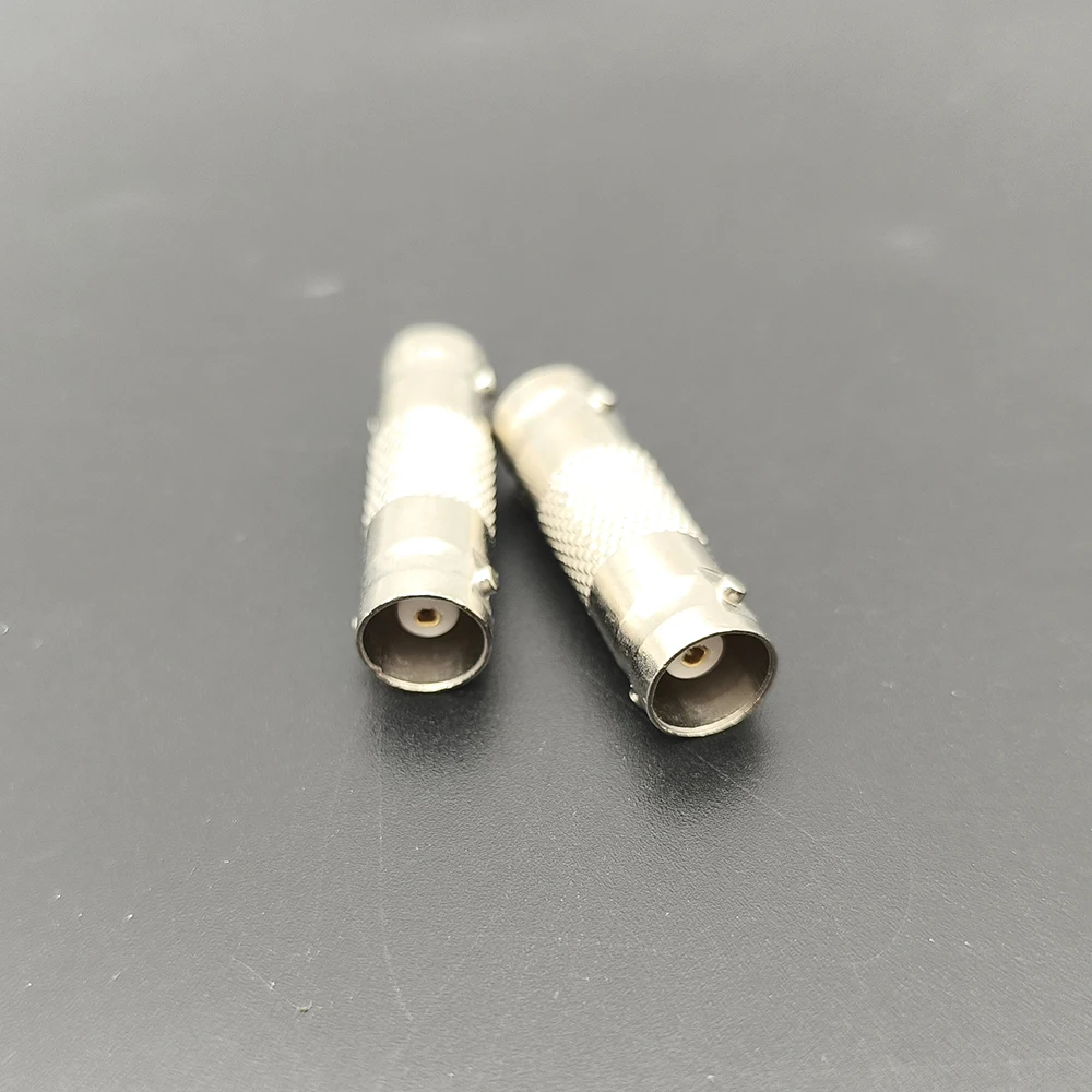 2/5Pcs BNC Female to Female Solderless Connector Straight Coupler Extender for CCTV Camera Security Surveillance System
