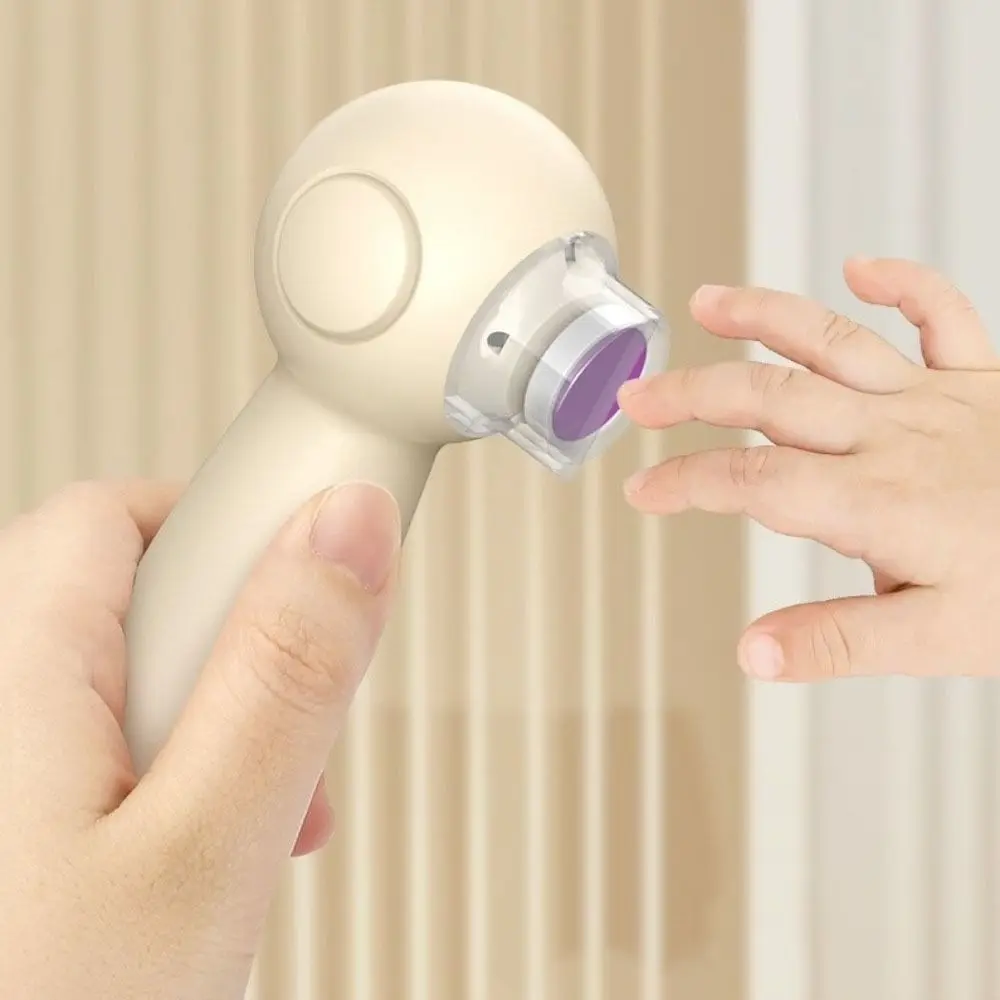 

Plastic Electric Baby Nail Trimmers 6 in 1 Low Noise Baby Nail Polisher Anti-clamping Rechargeable Baby Nail Grinder