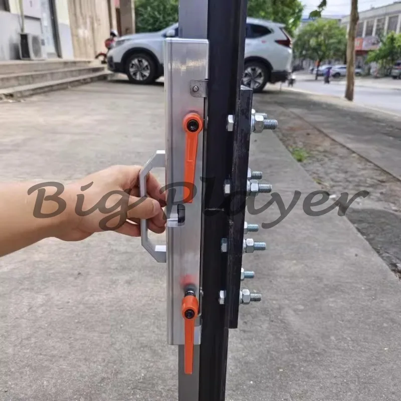 Magnetic Suction Elevator Guide Rail Docking Device  Connection Artifact, Tooling Knife Edge Ruler Special for Elevator