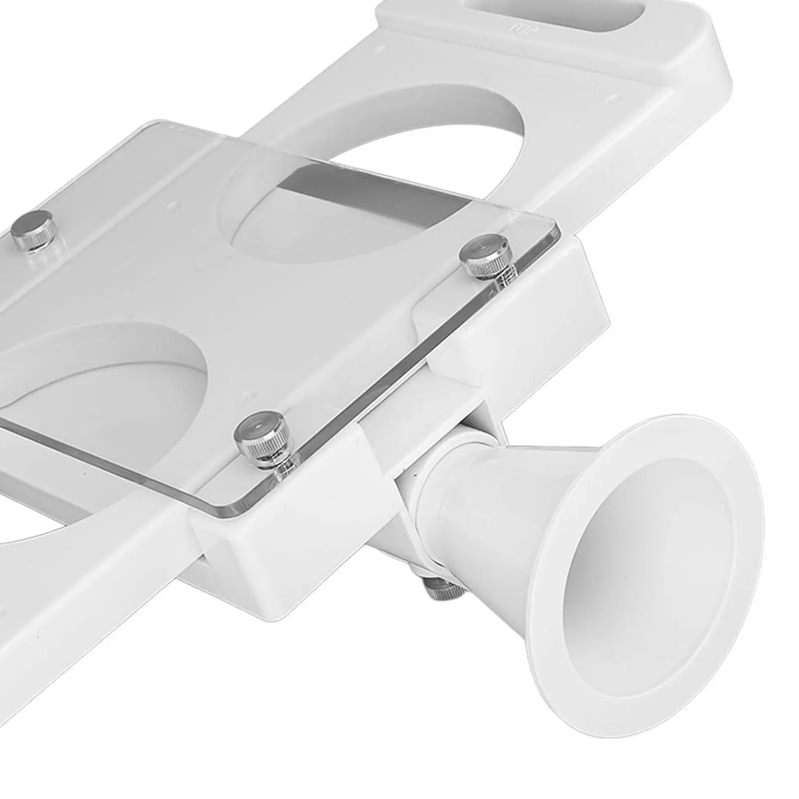 

Durable Non-Stick Hamburger Press with 2 Holes - ABS Patty Maker for meat Grinding - Easy to Use