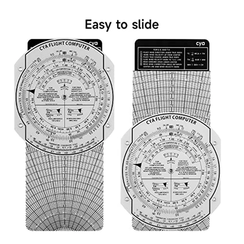 E6b Flug computer Kunststoff Flug computer patentierte Luftfahrt Pilot Flug computer Rechner Standard Flug ausbildung Studenten