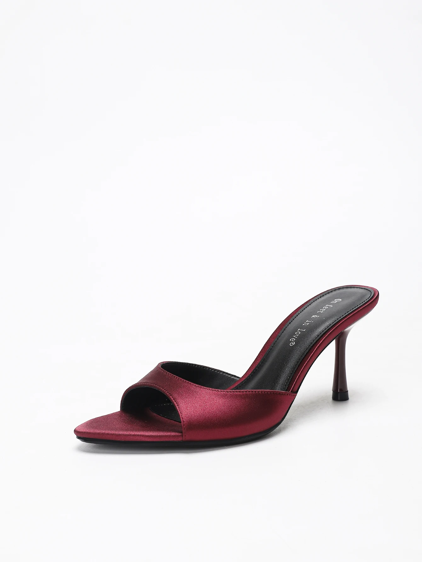 2026 Neueste Modelle Modische Einfarbige Stiletto-Absätze für Damen, Elegante Spitze High Heels für Frauen – Detail 12