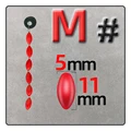 8   Red M